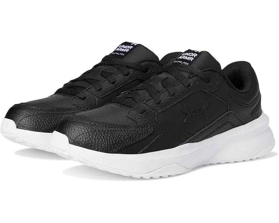 Кроссовки Under Armour Edge Leather с низким верхом и круглым носком