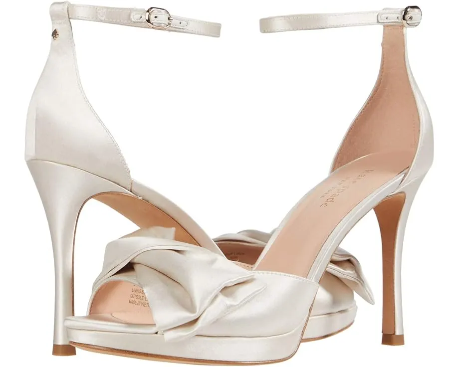 Свадебные босоножки Kate Spade New York Bridal Bow на тонком каблуке