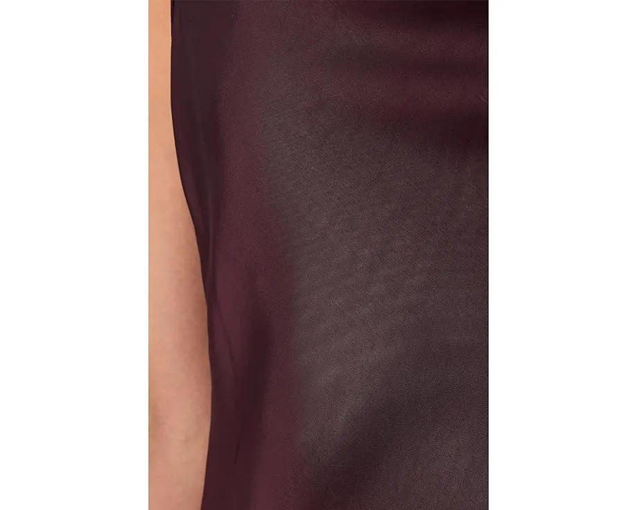 Платье AllSaints Hadley без рукавов с запахом и разрезом