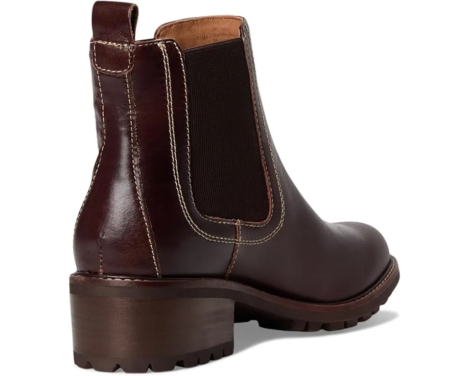 Челси ботильоны Sofft Martha на каблуке с кожаной подкладкой и боковыми вставками