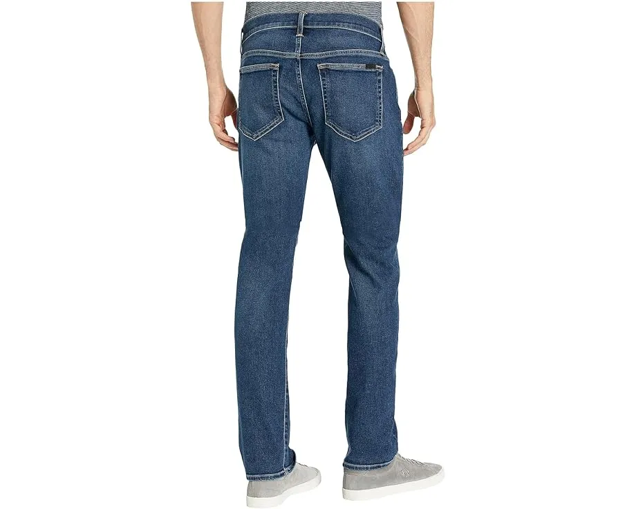 Прямые узкие джинсы Joe's Jeans Brixton в темной промывке