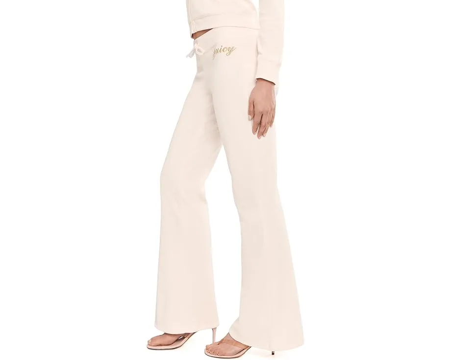 Штаны Heritage Low Rise Track Pants с контрастной отделкой от Juicy Couture