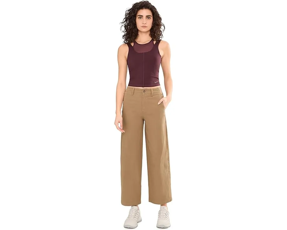 Широкие брюки Columbia Roc Wide Leg из хлопка с эластаном и застежкой на молнию