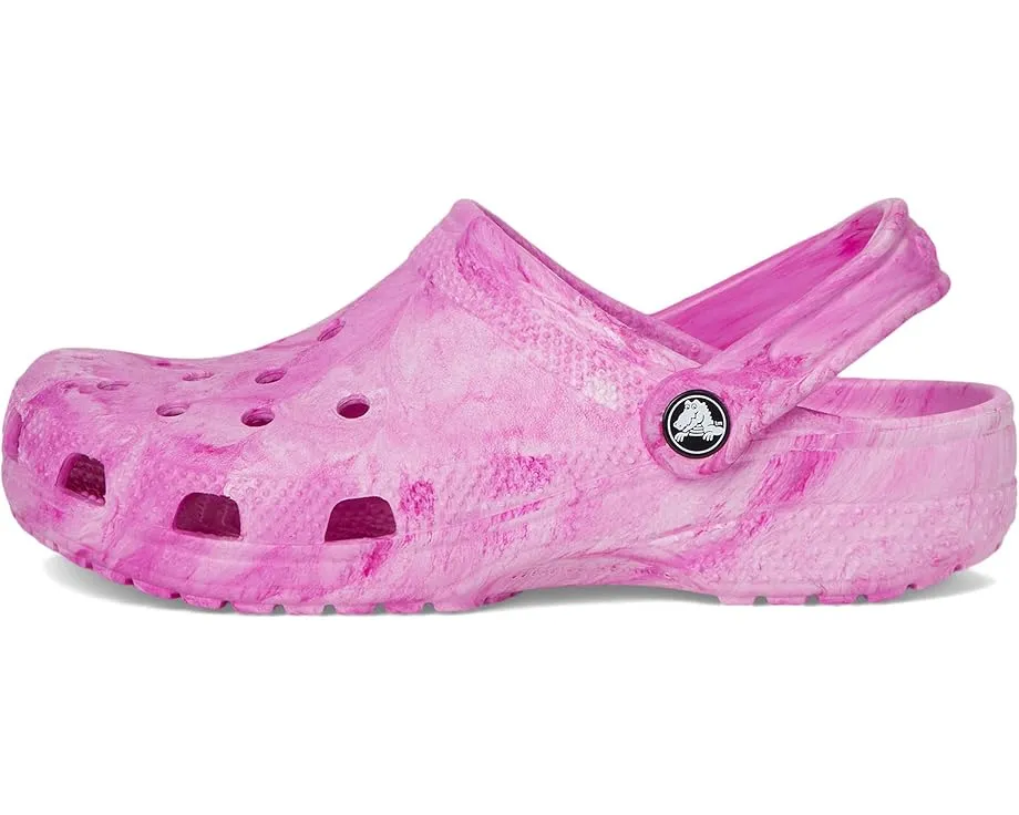 Crocs Classic Marbled Tie-Dye Clogs детские сабо в технике тай-дай