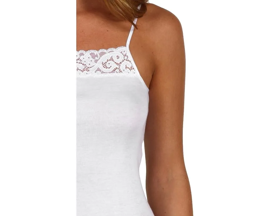 Топ на бретелях Moments от Hanro из мерсеризованного хлопка