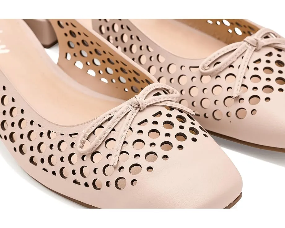 Туфли Raven с перфорацией и ремешком на щиколотке от French Sole