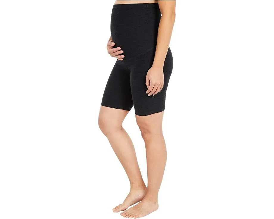 Беременные велосипедки Beyond Yoga с высокой талией из ткани Spacedye