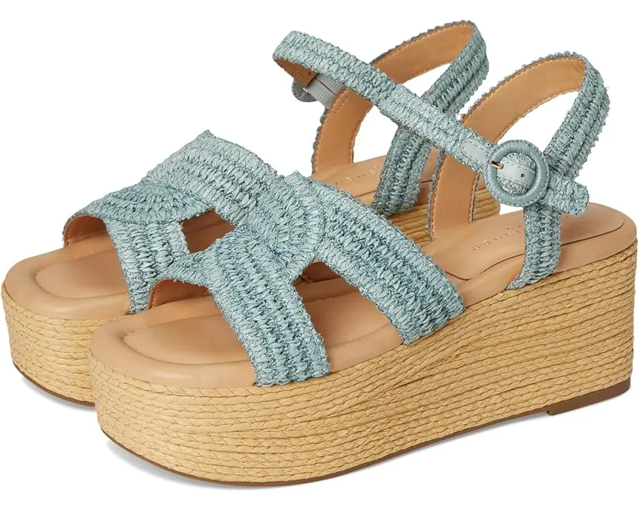 Женские босоножки Marc Fisher LTD Payley на высоком каблуке-танкетке с квадратным носком