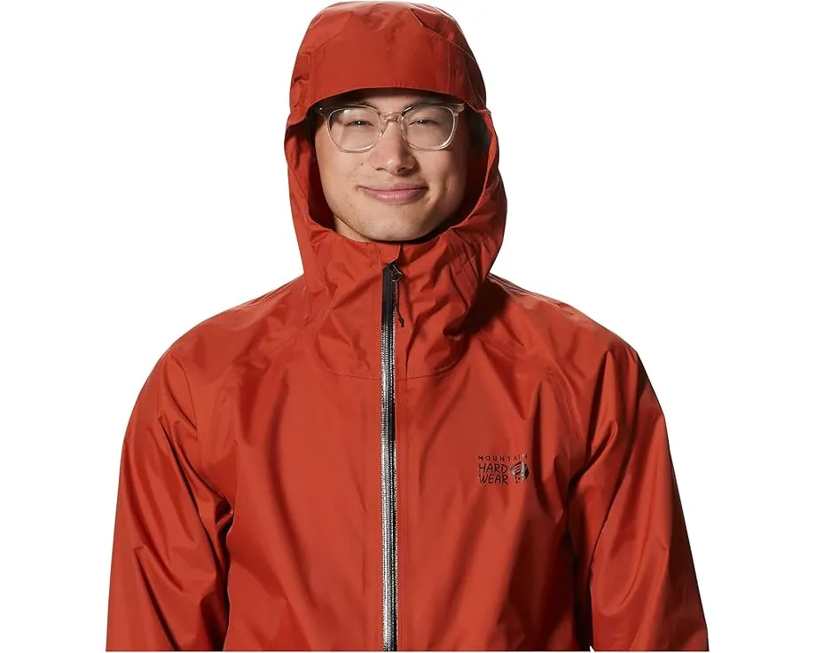 Mountain Hardwear Threshold куртка непромокаемая с вентиляцией под мышками и упаковываемая в карман