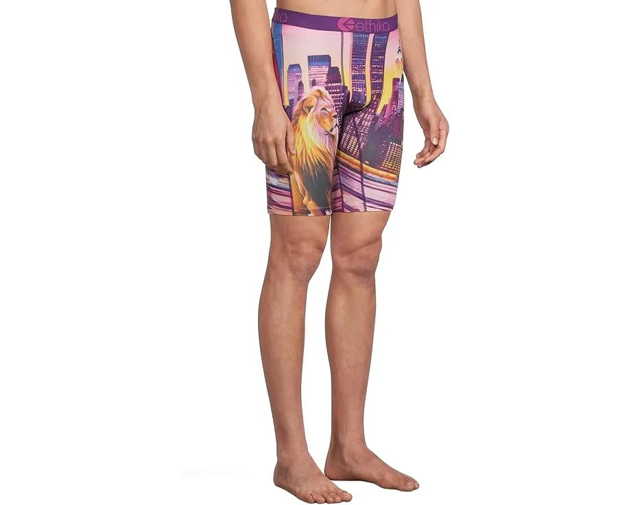 Трусы мужские ethika Kingz Jungle с принтом под животный мир