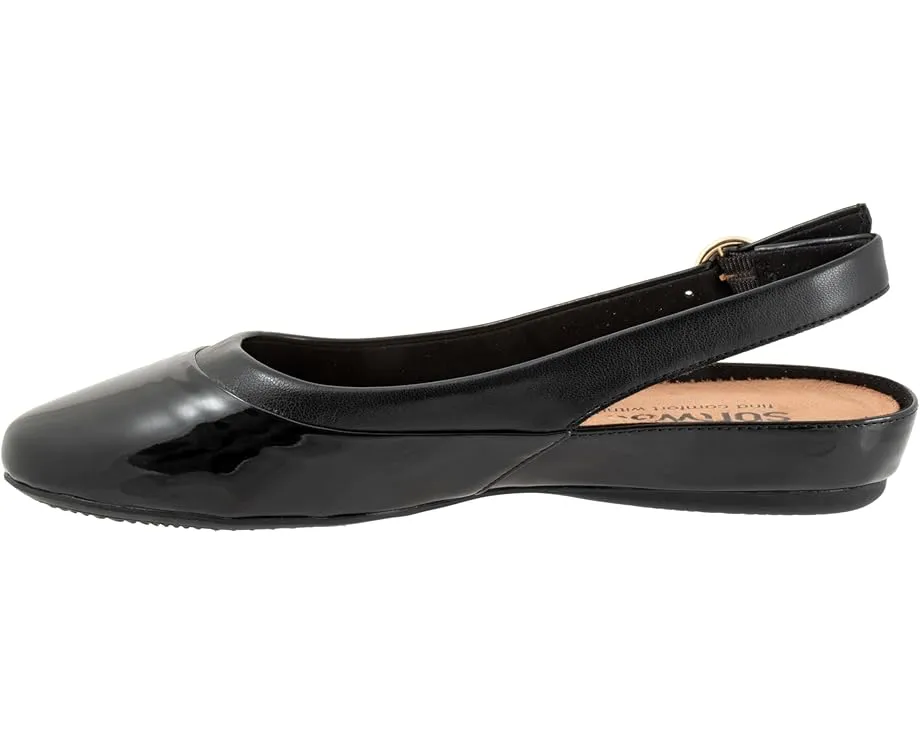 Туфли SoftWalk Sheffield из кожи с застежкой на пряжку и съемной стелькой