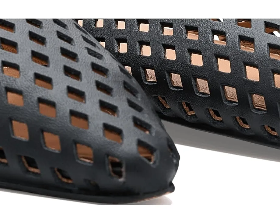 Босоножки-танкетки Andre Assous Brielle с перфорацией и резиновой подошвой