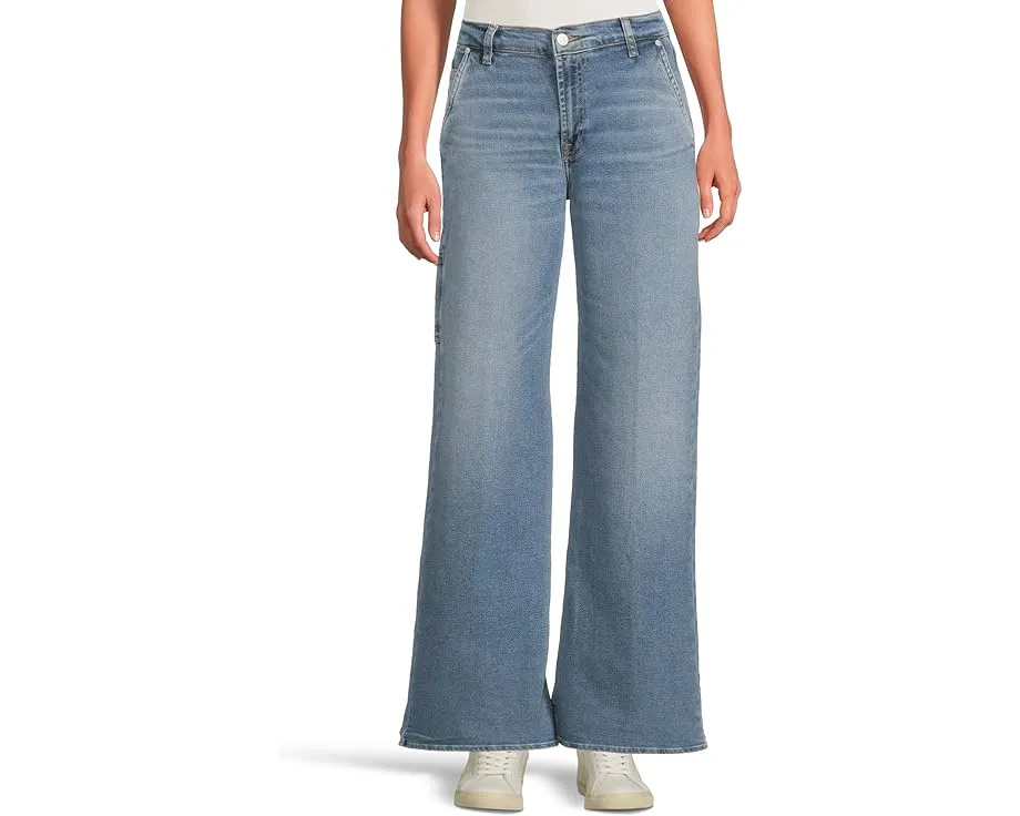 Брюки 7 For All Mankind Lotta с высокой талией и широкими штанинами