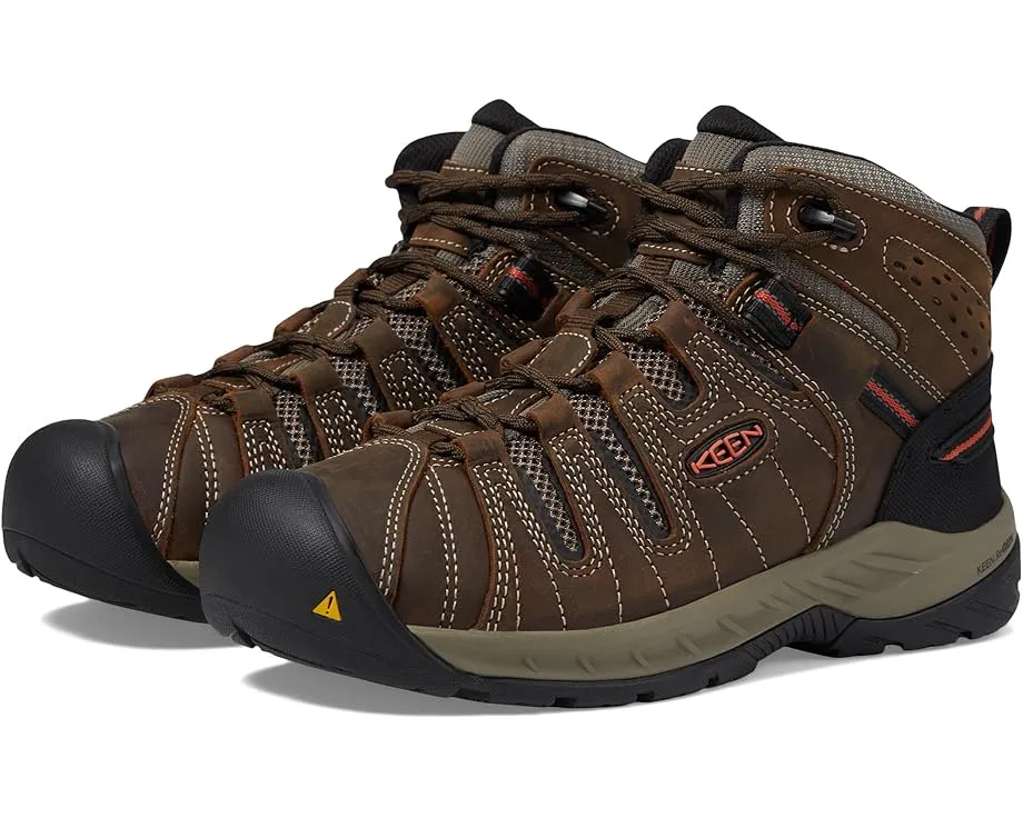 Рабочие ботинки KEEN Utility Flint II Mid с мягким мысом