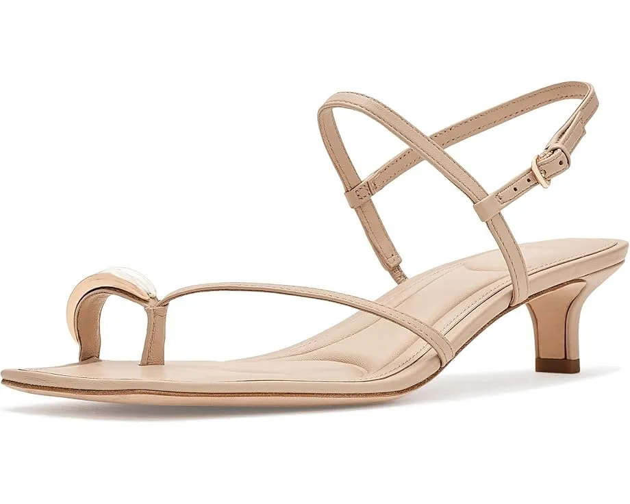 Vince Polli с ремешками и кольцом на носке на низком каблуке