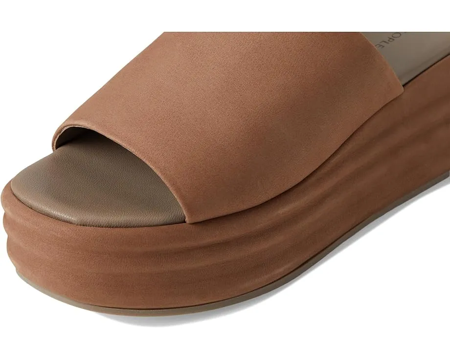 Сандалии Free People Harbor Flatform на платформе с кожаной стелькой