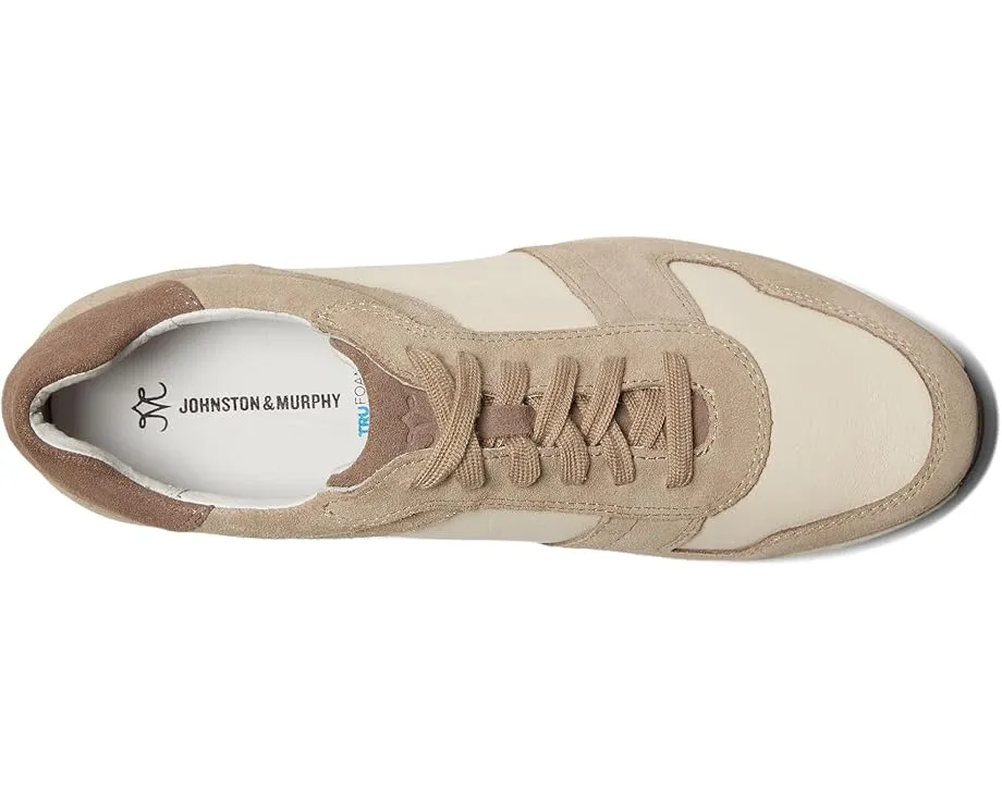 Кроссовки Johnston & Murphy Gracie Color-Block Lace-Up из замши и кожи