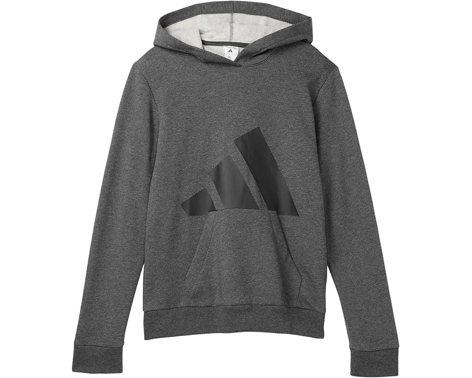 Толстовка adidas Kids Essential с капюшоном и большим логотипом из флиса