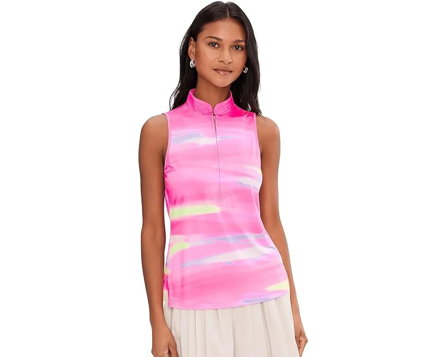 Топ Jamie Sadock без рукавов с принтом Painted Sunset и молнией