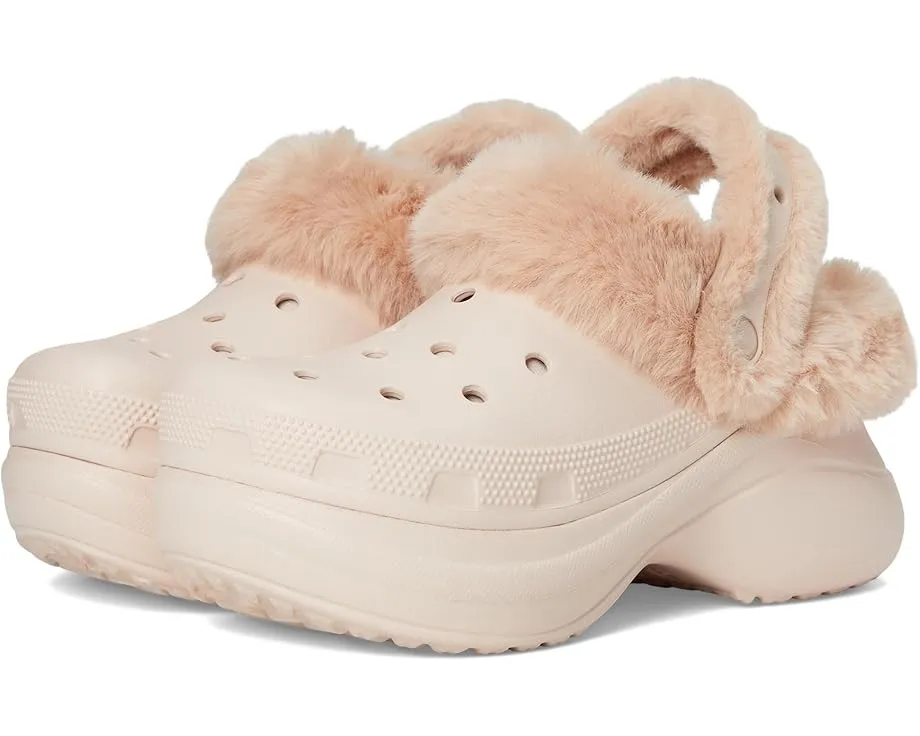 Кроксы Crocs Bae с утепленной подкладкой и контурной подошвой на платформе