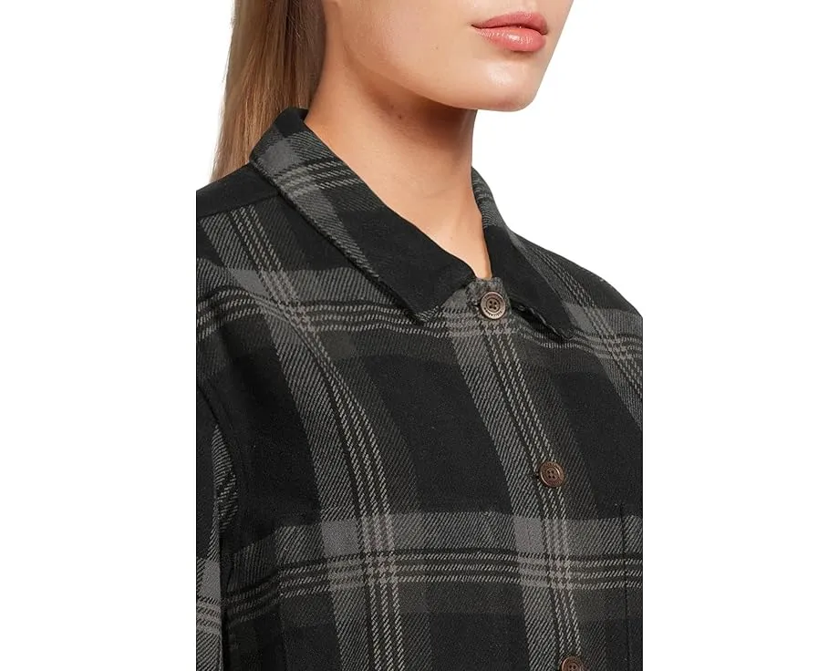 Фланелевая рубашка Fjällräven Singi Overshirt из органического хлопка