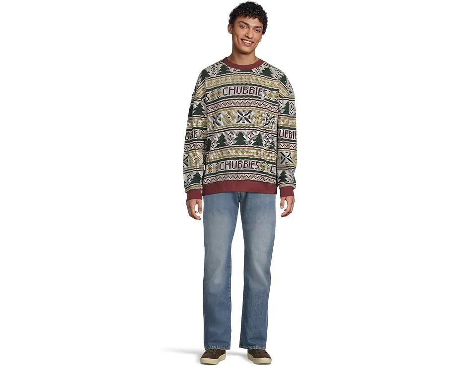 Свитшот Chubbies The Ol' Log Cabin оверсайз с круглой горловиной