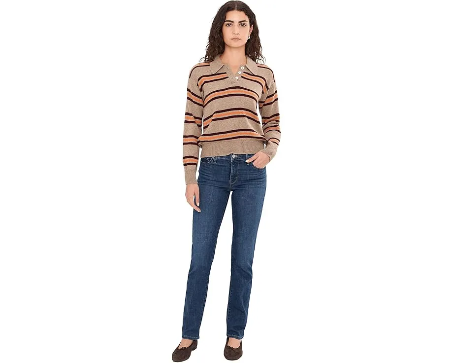 Прямые джинсы Levi's Womens 314 Shaping Straight с моделирующей вставкой и средней посадкой
