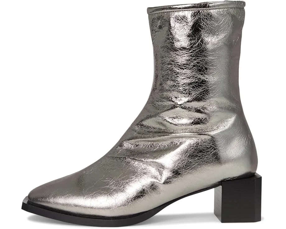 Металлические ботильоны AllSaints Avril с квадратным носком и молнией