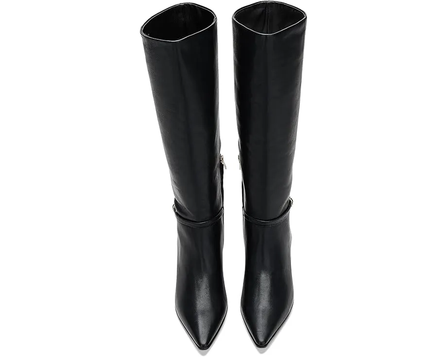 Высокие сапоги Madewell Eliza из кожи с пряжками на небольшом каблуке