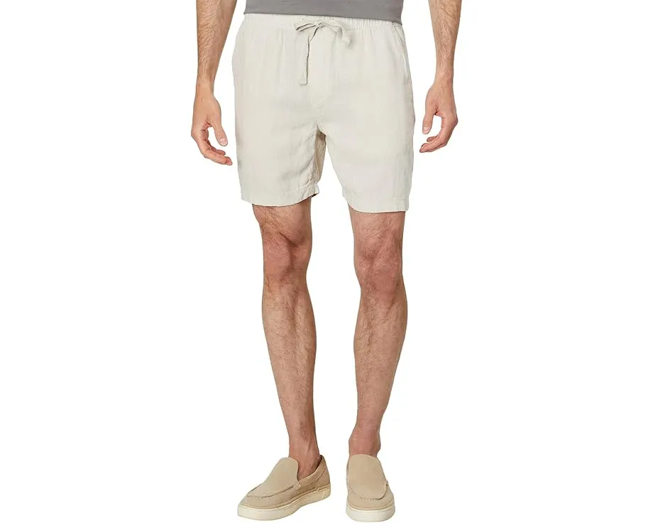 Faherty Essential Linen Shorts шорты из льна с эластичным поясом