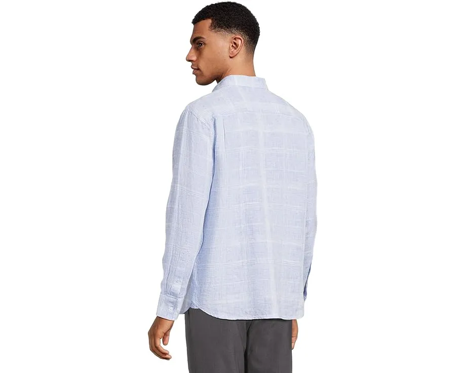 Рубашка Tommy Bahama Paradisio Plaid из льна с длинным рукавом