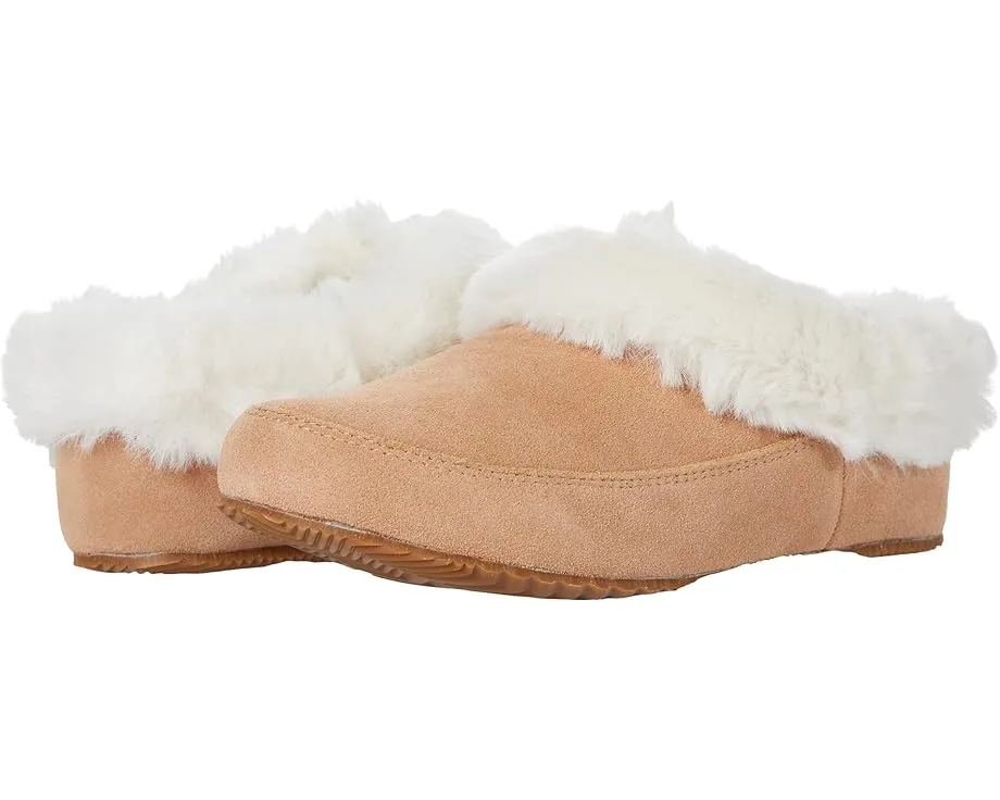 Домашние тапочки Sorel Go с искусственным мехом и резиновой подошвой