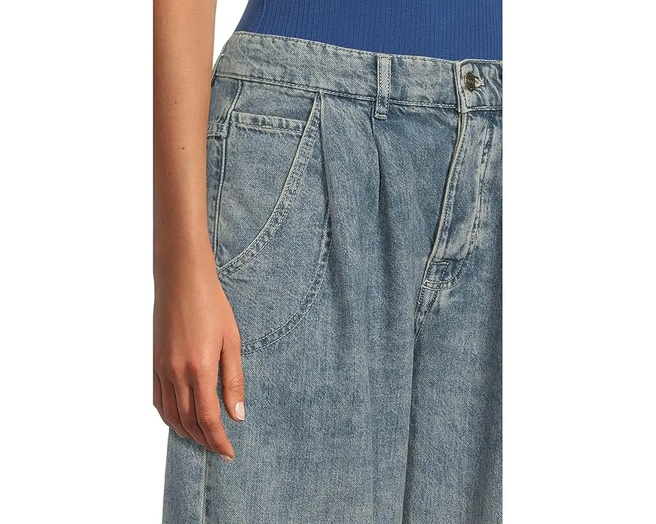 Джинсы Heartland Baggy с прямым кроем и низкой посадкой Free People