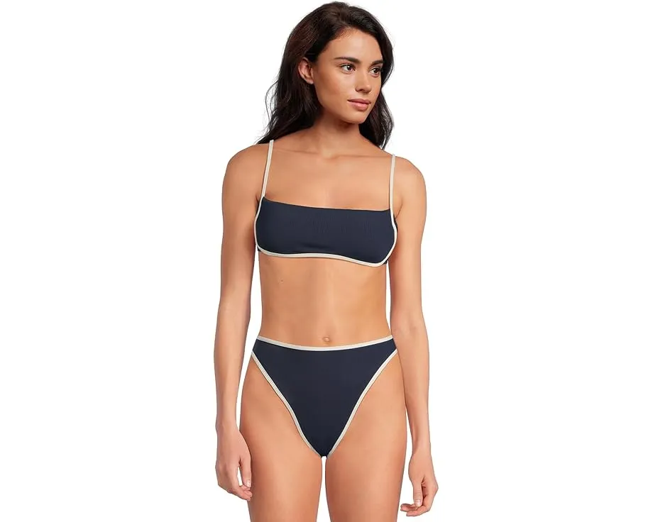 Топ для бикини L*Space Hazel Top из ребристой ткани с регулируемыми бретелями