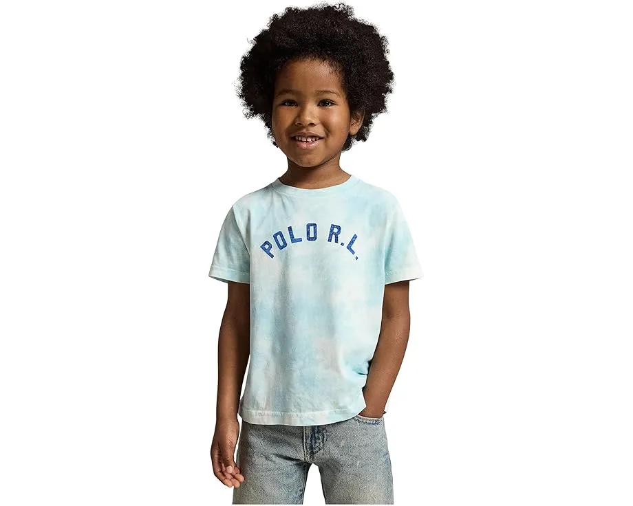 Логотип Tie-Dye модель из хлопка Polo Ralph Lauren с принтом
