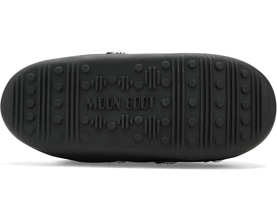 MOON BOOT Soft Slipper мягкие тапочки с гладкой кожей и удобной стелькой