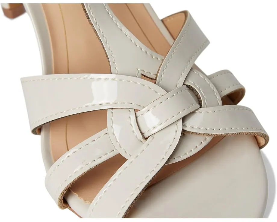 Босоножки Valry на шпильке с плетеным T-образным ремешком