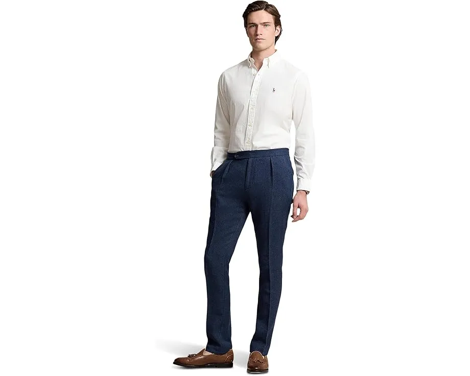 Классическая рубашка Polo Ralph Lauren из ткани шамбре