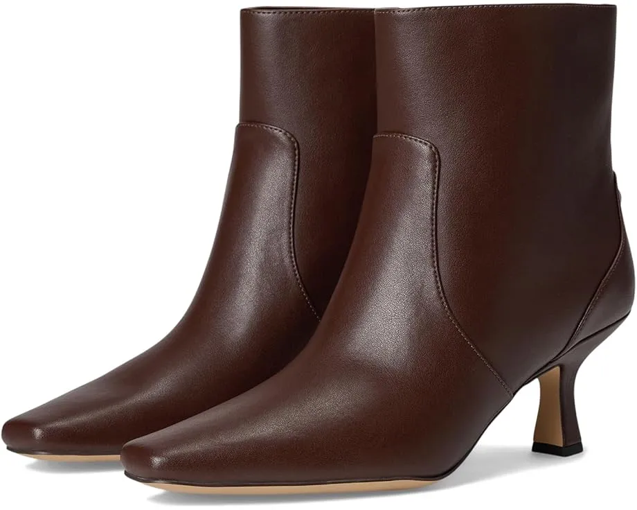 Ботильоны COACH Sculpted C на низком каблуке с молнией