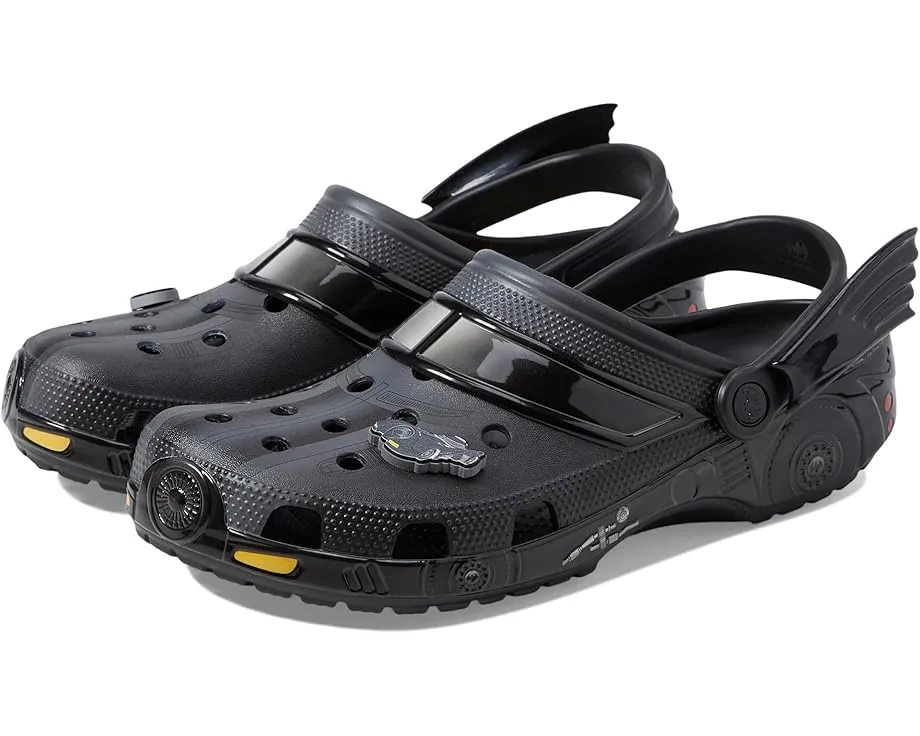 Кроксы Crocs Classic Adjustable с ремешком и дизайном Бэтмена