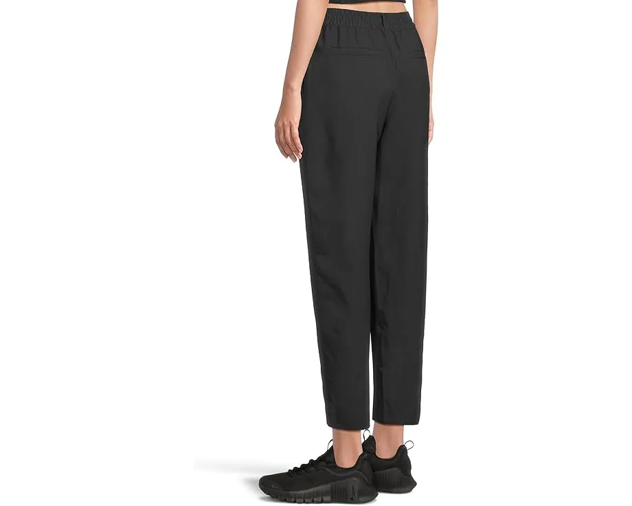 Beyond Yoga Брюки Status Tapered зауженные с поясом на пуговице