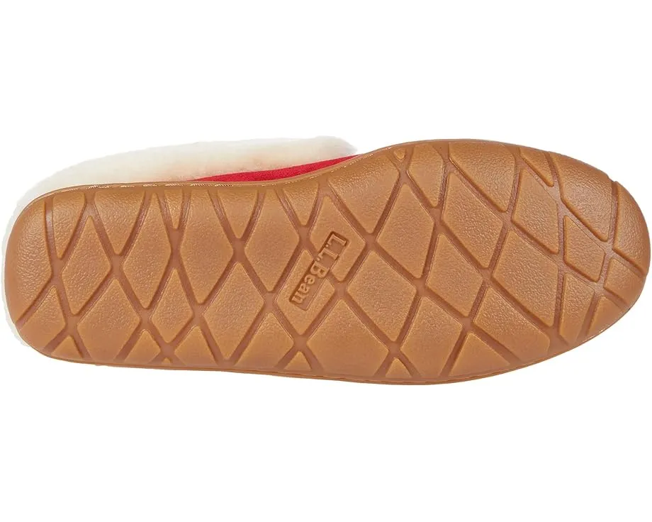 Тапочки-мокасины L.L.Bean Wicked Good из овчины с подошвой из термопластичной резины