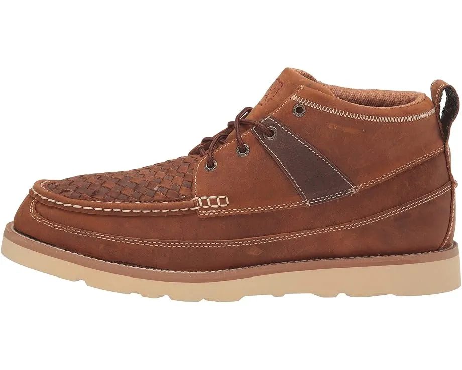 Кожаные ботинки Twisted X MCA0032 с мокасиновым носком и противоскользящей подошвой