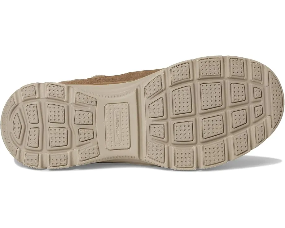 Ботильоны SKECHERS Easy Going Gentle Fall с замшевым верхом и вязаным свитером