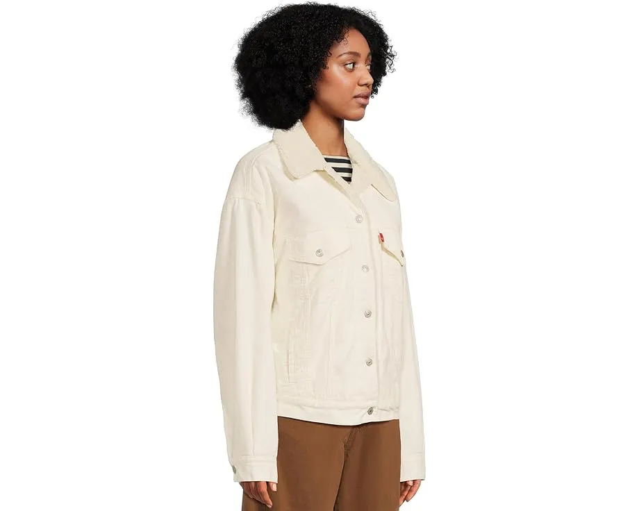 Джинсовая куртка Levi's 90s Sherpa Trucker с подкладкой из искусственного меха