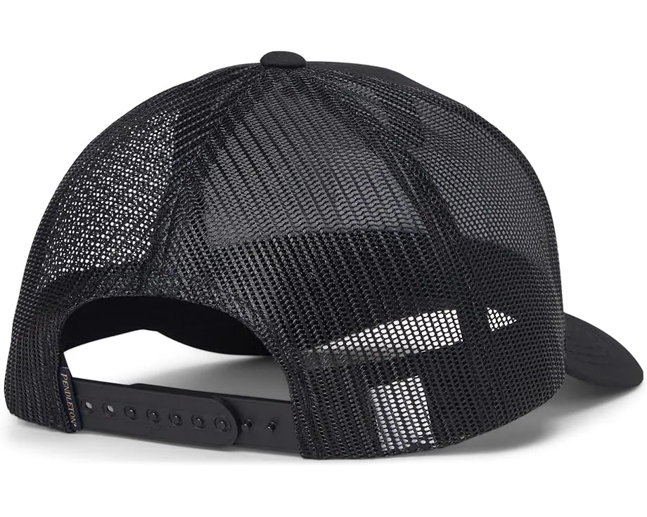 Бейсболка Pendleton Large Patch Trucker с вышитой нашивкой и сетчатыми вставками