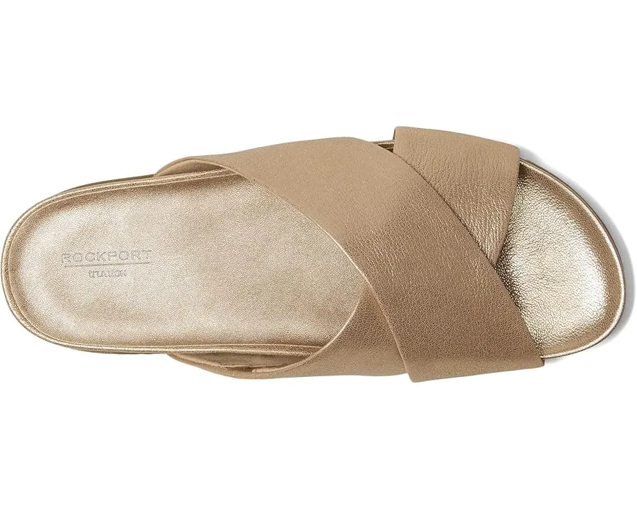 Повседневные сандалии Rockport Leia с перекрестными ремешками и технологией truTECH