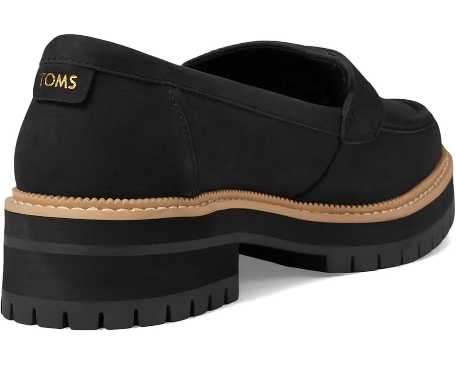 Лоферы TOMS Cara с платформой и контрастными деталями