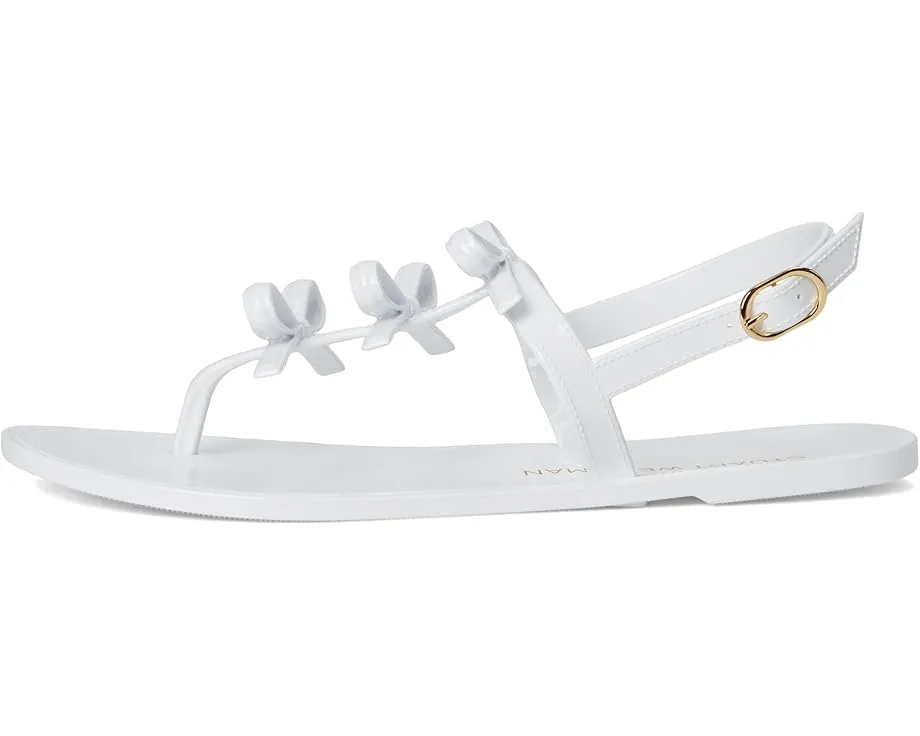 Босоножки Stuart Weitzman FELICITY MULTI JELLY с открытым носком и регулируемой пряжкой