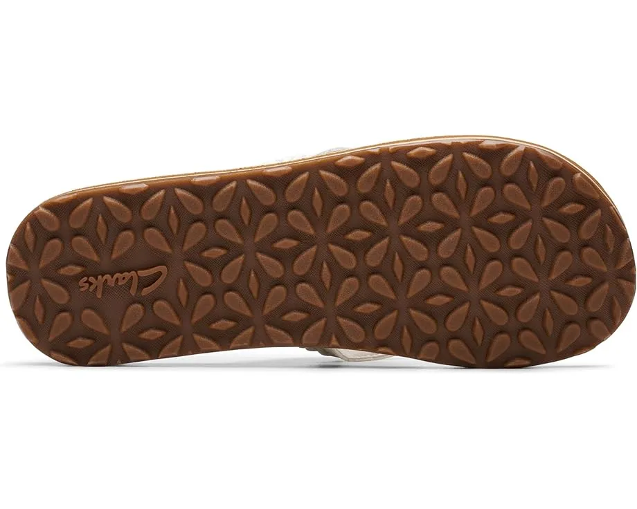 Сандалии Clarks Fenner Nerice с плетеным ремешком и мягкой стелькой